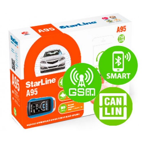 Автосигнализация StarLine A95 CAN+LIN GSM