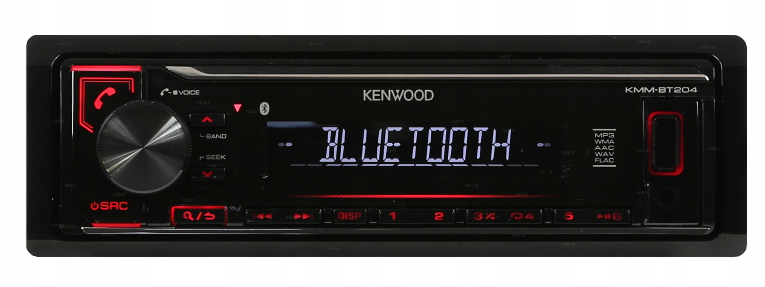 Автомагнитола KENWOOD KMM 204BT