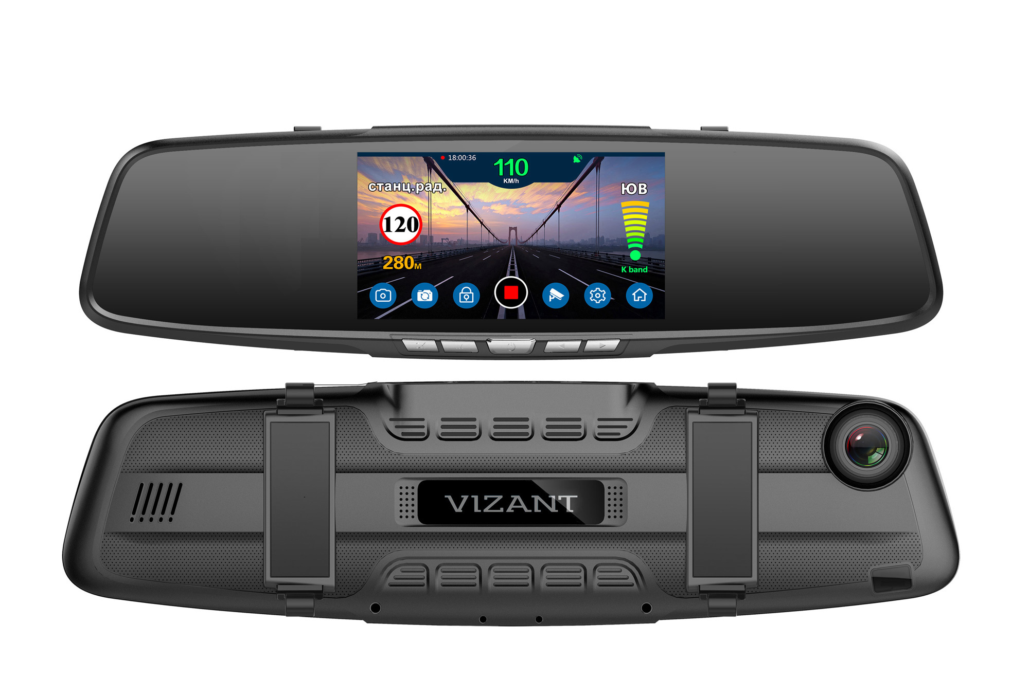 Видеорегистратор  Vizant 751 GPS